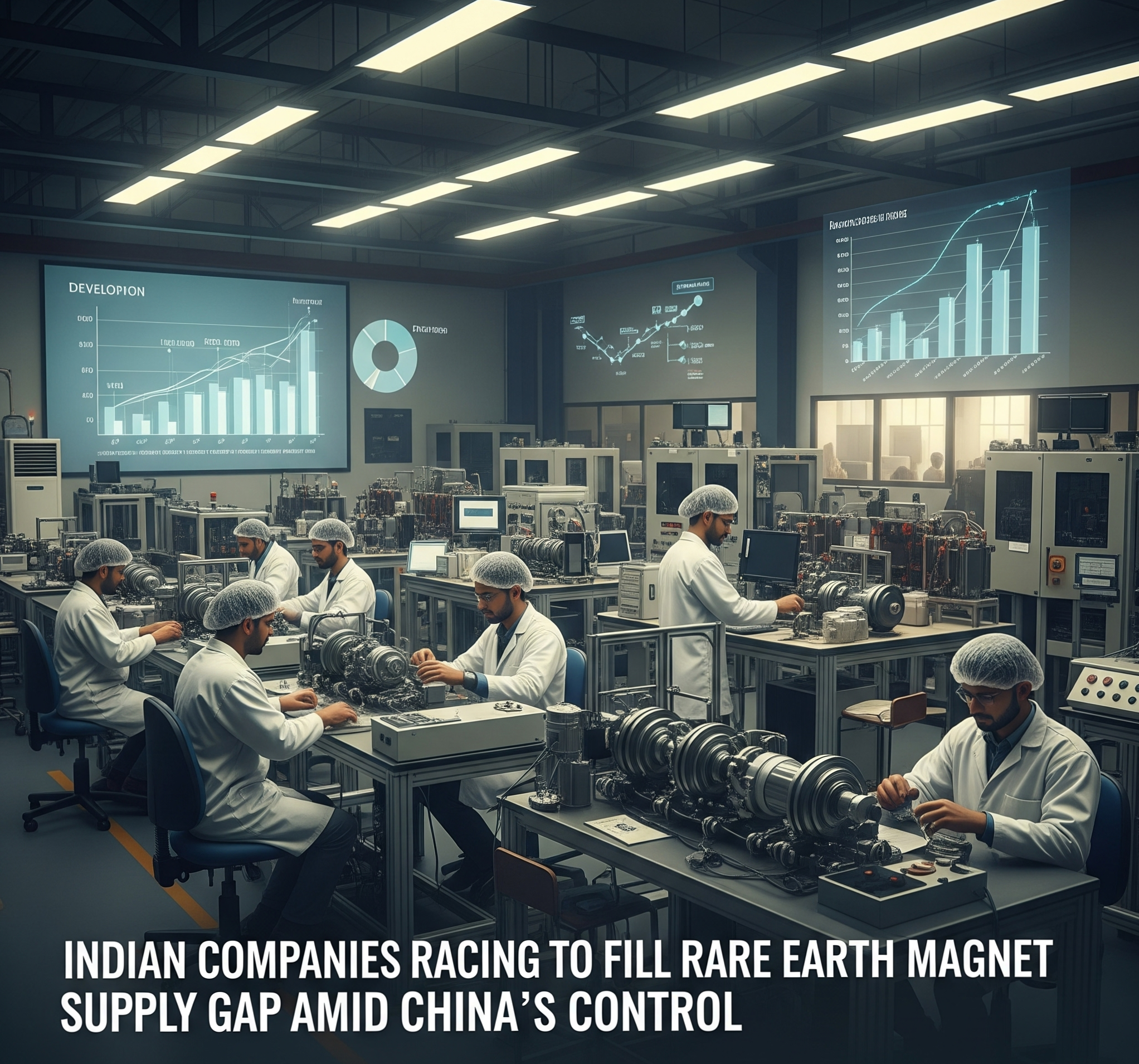 Indian Companies Racing to Fill Rare Earth Magnet Supply Gap Amid China’s Control